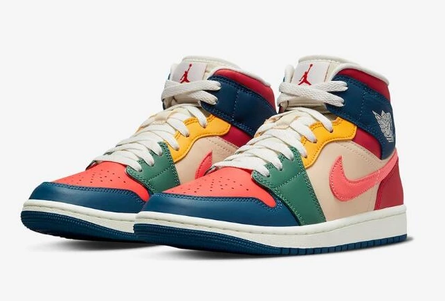 Air Jordan 1 Mid Multi-Color
