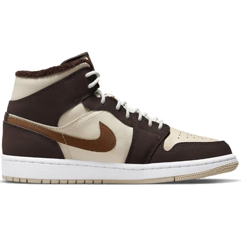 Air Jordan 1 Mid Pink Brown