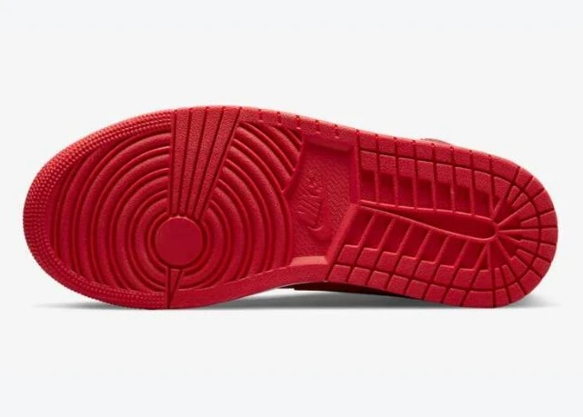Air Jordan 1 Mid Red Pomegranate