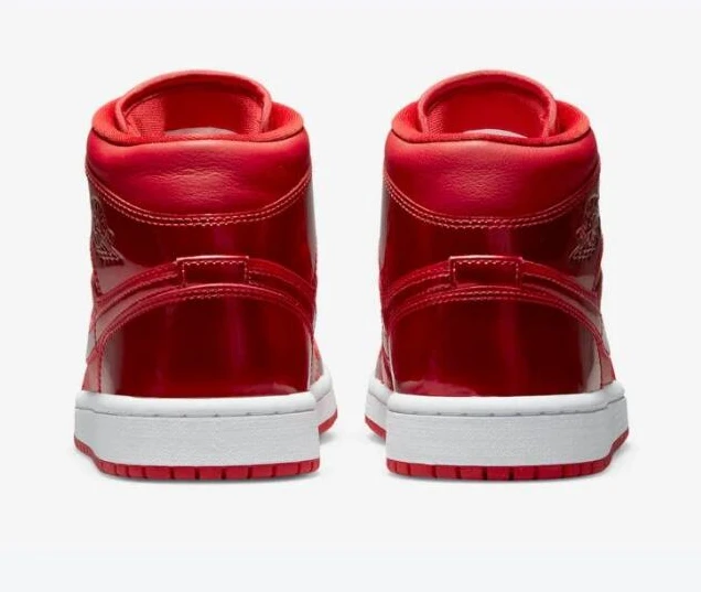Air Jordan 1 Mid Red Pomegranate