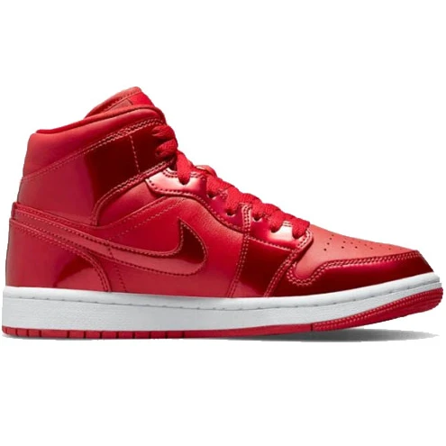 Air Jordan 1 Mid Red Pomegranate