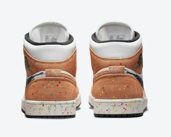 Air Jordan 1 Mid SE Brushstroke