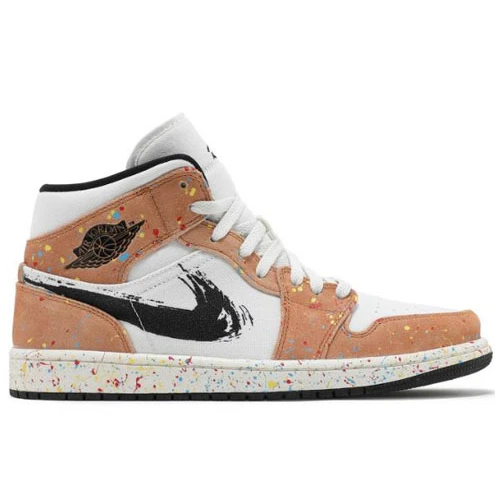 Air Jordan 1 Mid SE Brushstroke