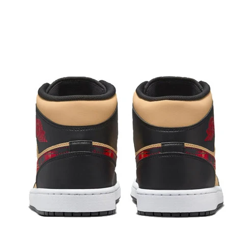 Air Jordan 1 Mid Tartan Swoosh