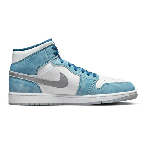 Air Jordan 1 Mid White Blue