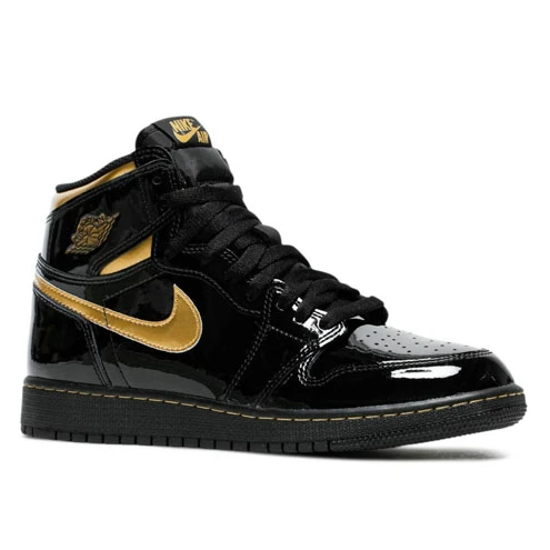 Air Jordan 1 Retro High OG Black Metallic Gold