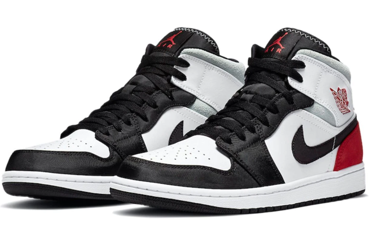 Air Jordan 1 Retro Mid SE Union White Red-1