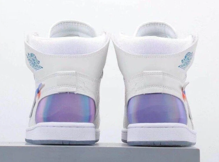 Air Jordan 1 Retro White Purple-1