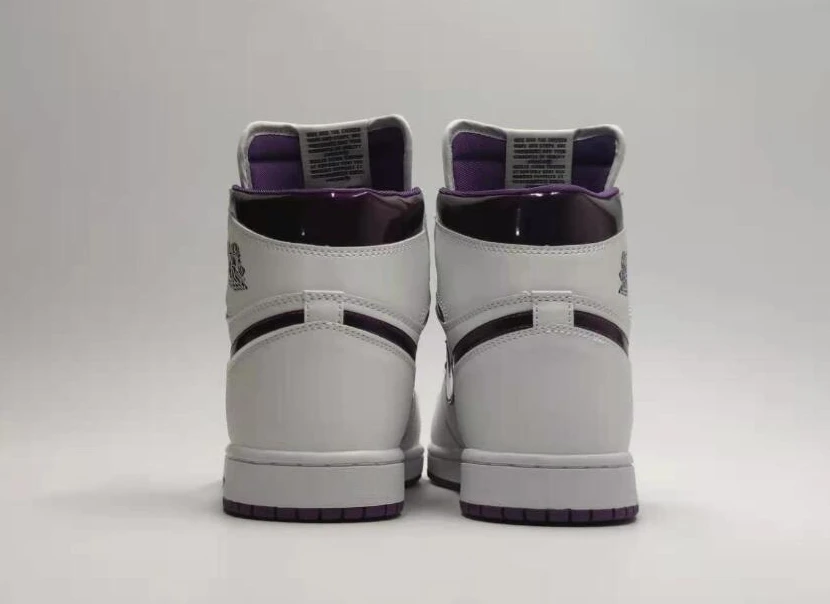 Air Jordan 1 White Purple Grape