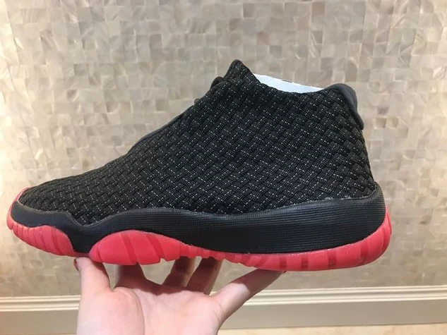 Air Jordan 11 Black Red Woven -1