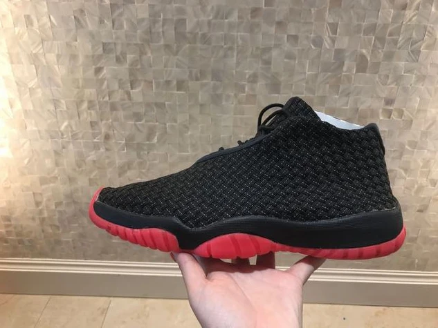 Air Jordan 11 Black Red Woven -1