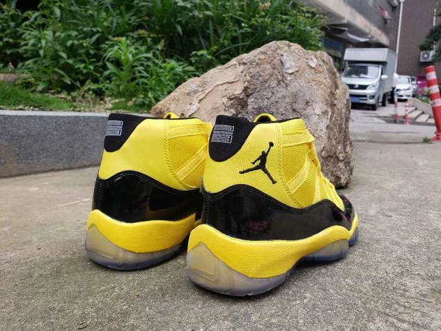 Air Jordan 11 Bumblebee Yellow Black-1