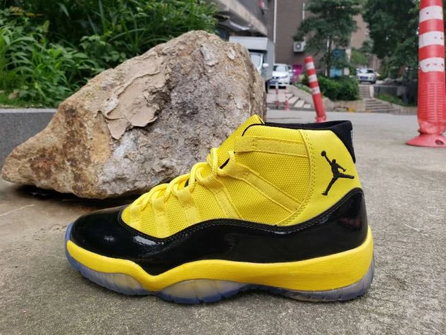 Air Jordan 11 Bumblebee Yellow Black-1
