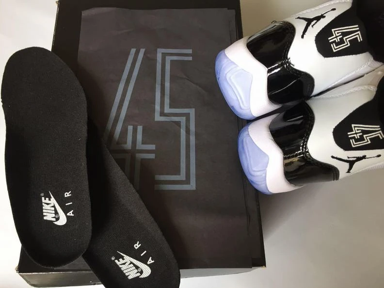 Replica Shoes，Reps shoes Air Jordan 11 Concord GS 45