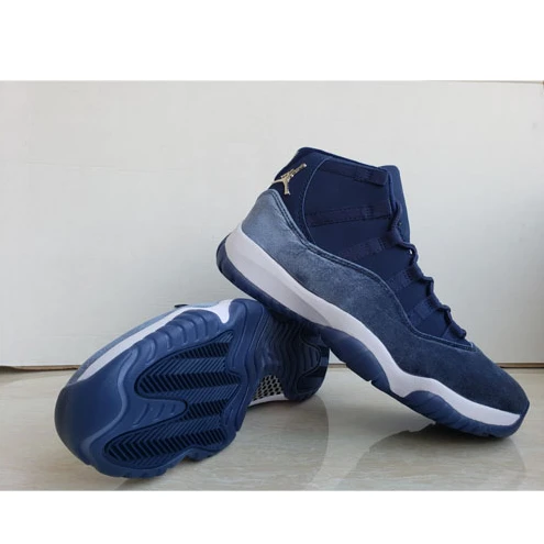 Air Jordan 11 Dark Blue Fleece