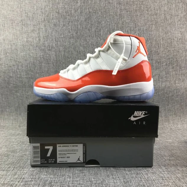 Air Jordan 11 Florida White Orange