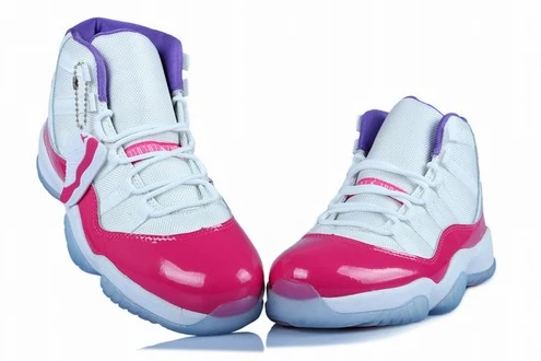 Replica Sneakers Air Jordan 11 For Women White Pink