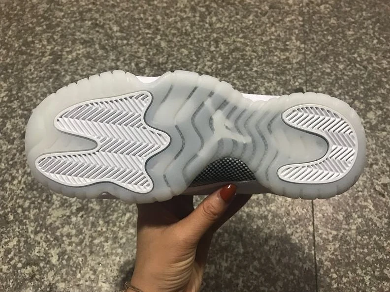 Air Jordan 11 GS All White-1