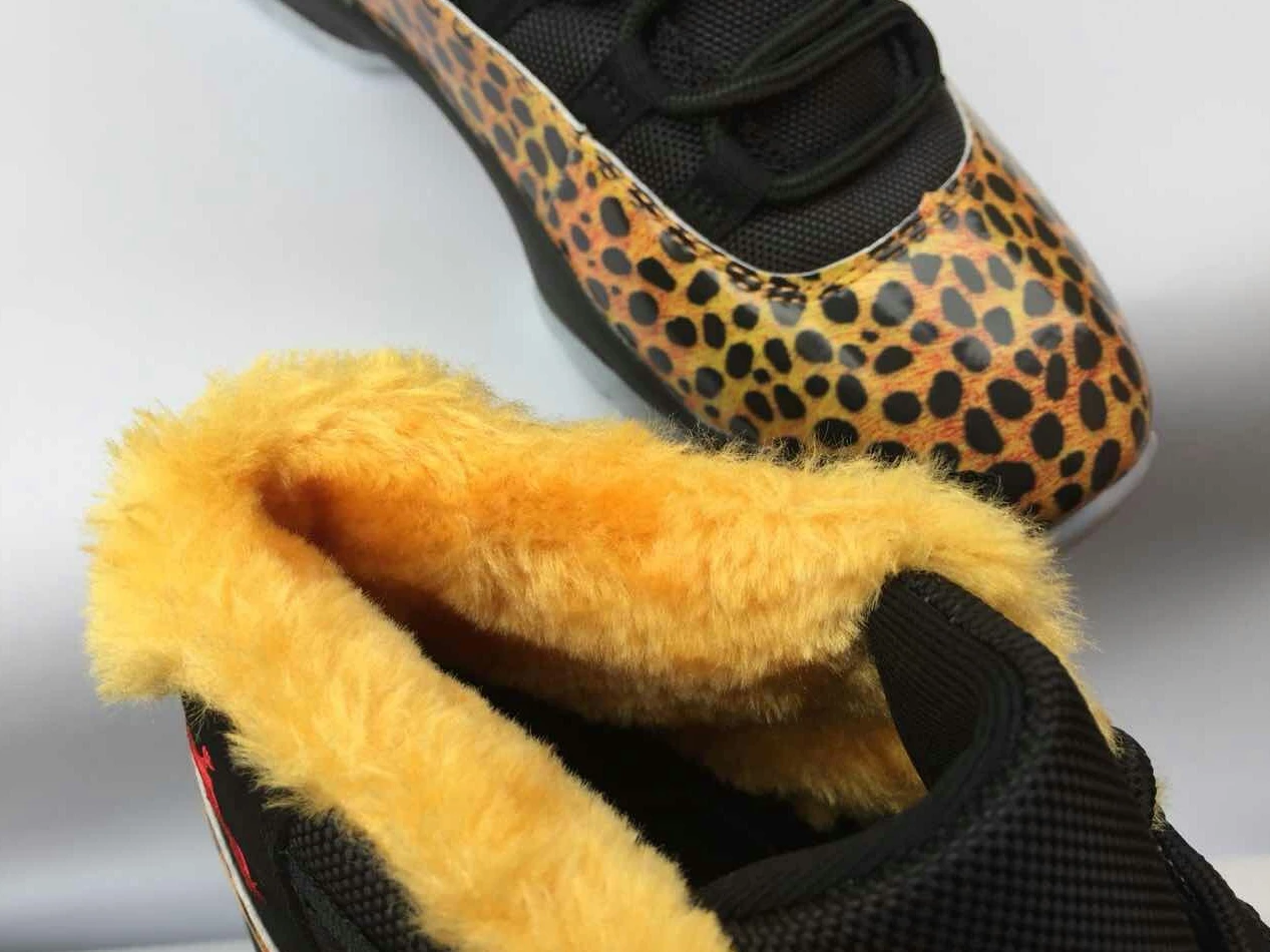 Air Jordan 11 Gold Leopard-1