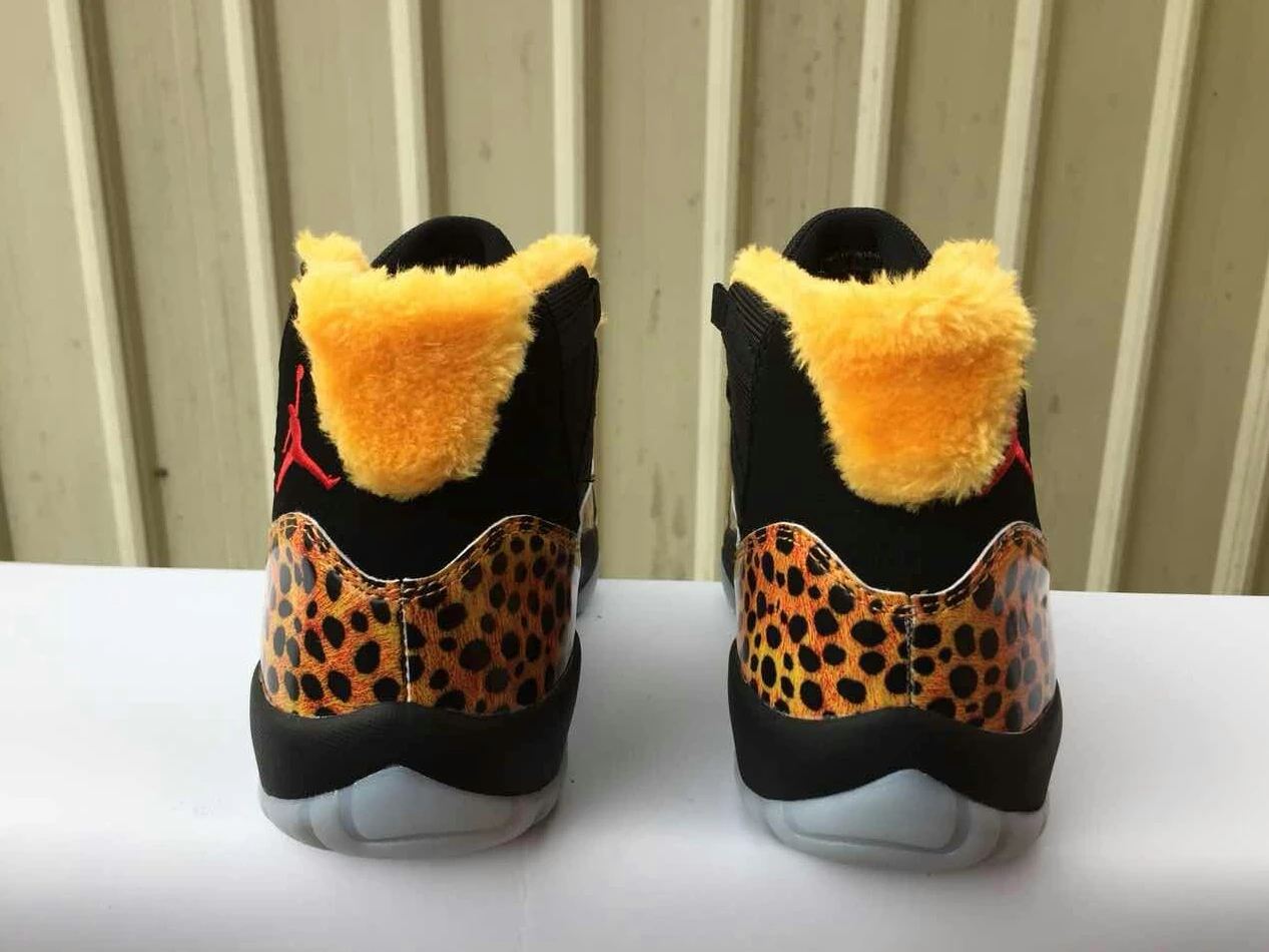 Air Jordan 11 Gold Leopard-1