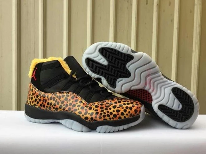 Air Jordan 11 Gold Leopard-1