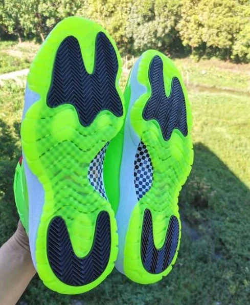 Air Jordan 11 Green Powder Women