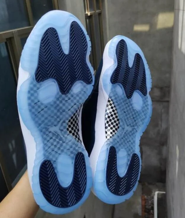 Air Jordan 11 High Navy Blue-1