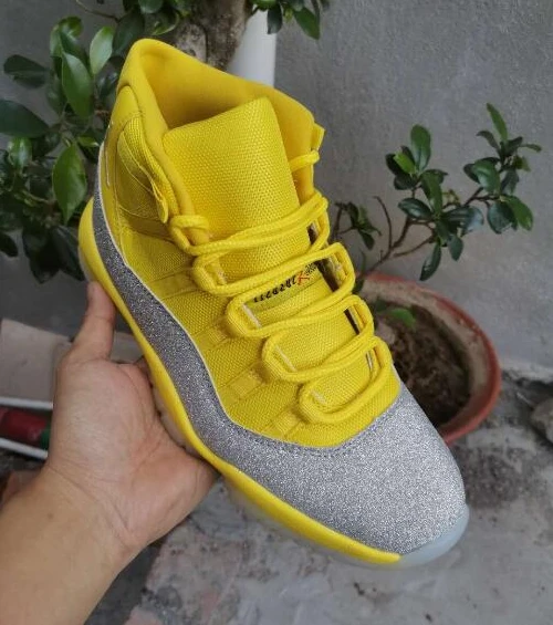Air Jordan 11 High Yellow WMNS-1