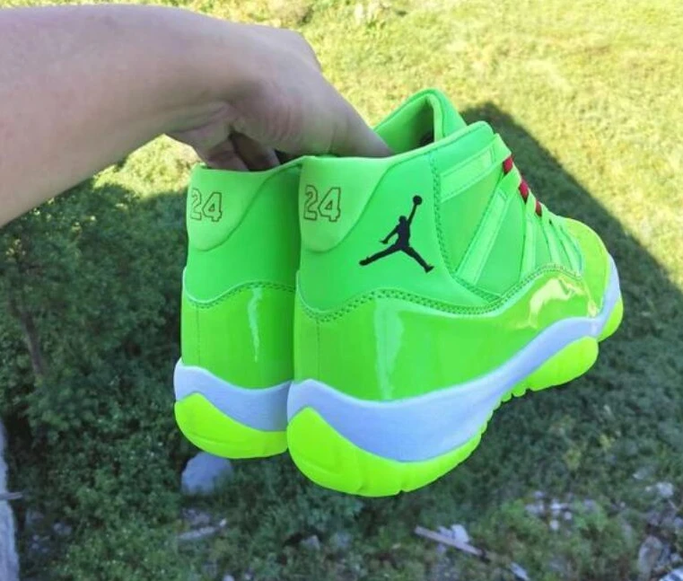 Air Jordan 11 Hight Green Powder-1
