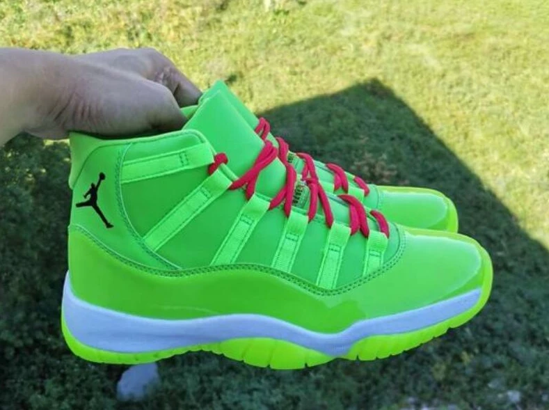 Air Jordan 11 Hight Green Powder-1