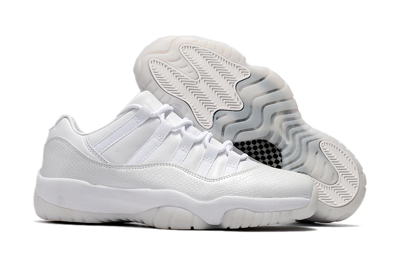 Air Jordan 11 Low GS "Frost White"-1