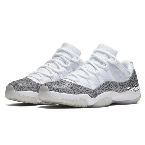 Air Jordan 11 Low White Cement