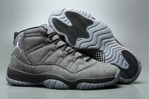 Air Jordan 11 Premium Grey Suede-01