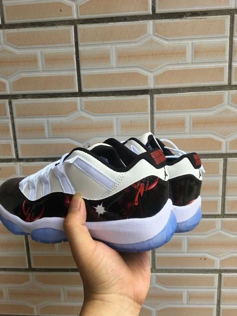 Air Jordan 11 Universe White Black-1