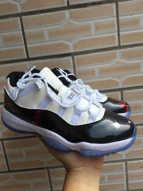 Air Jordan 11 Universe White Black-1