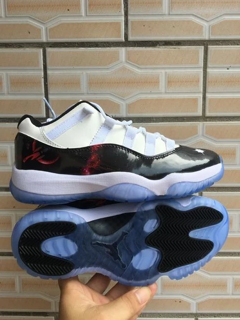 Air Jordan 11 Universe White Black-1