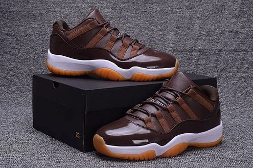 Air Jordan 11 “Chocolate” Brown Gum Low-1