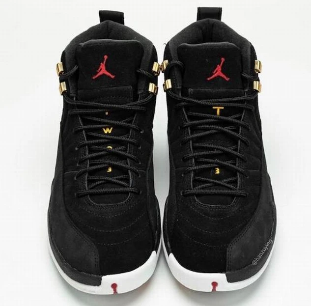 Air Jordan 12 Black White New-1