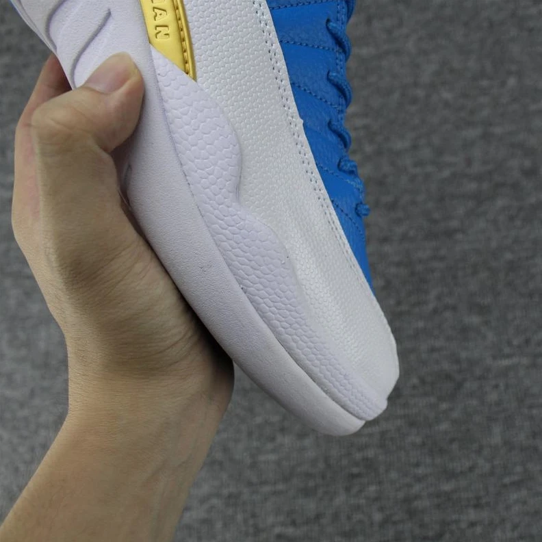 Air Jordan 12 Blue White-01