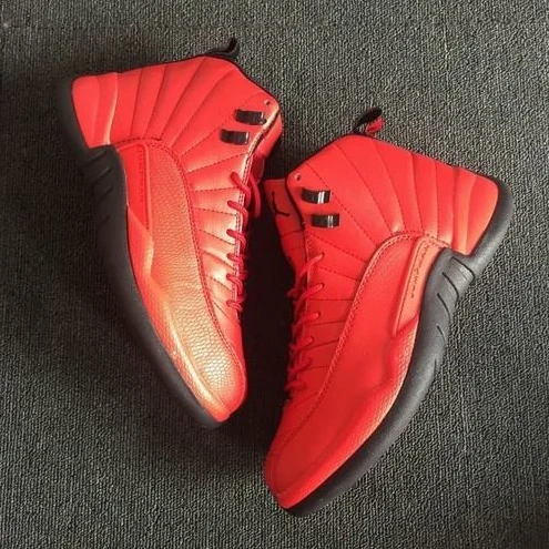 Air Jordan 12 Bulls Red -01