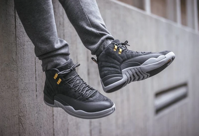 Air Jordan 12 Dark Gray-01