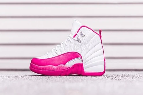 Air Jordan 12 GS Vivid Pink-1