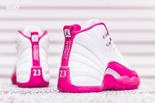 Air Jordan 12 GS Vivid Pink-1