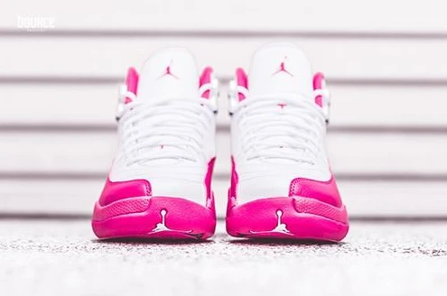 Air Jordan 12 GS Vivid Pink-1