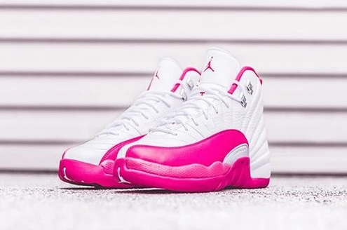 Air Jordan 12 GS Vivid Pink-1
