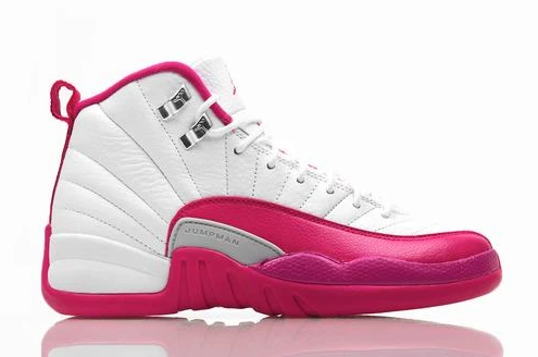 Air Jordan 12 GS Vivid Pink-1