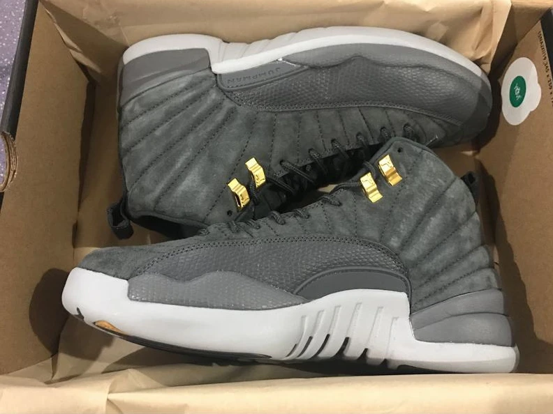 Air Jordan 12 Gray Velvet-01