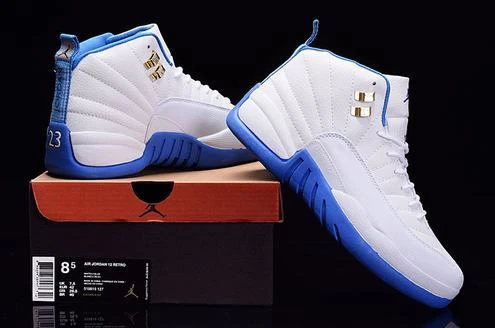 Air Jordan 12 North Carolina blue-1