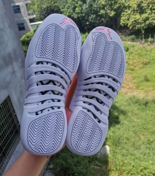 Air Jordan 12 Pink White For Women