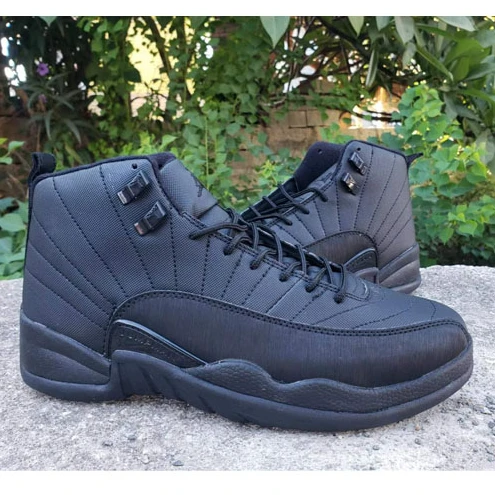 Air Jordan 12 Retro Black Grey